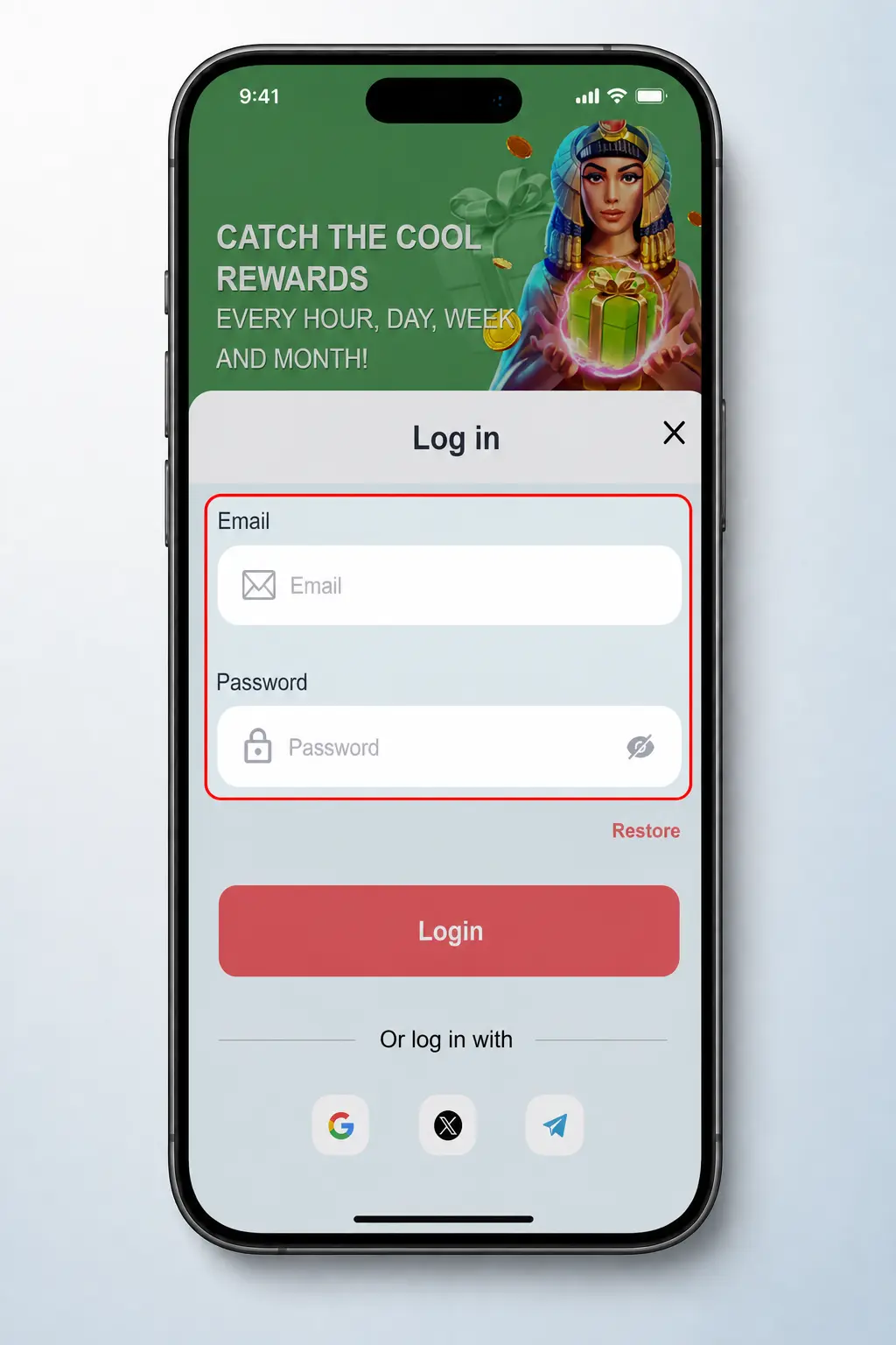 Agent No Wager login screen showing sign-in steps for account access on desktop and mobile